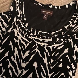 Dana Buchman Printed Top Size 3x